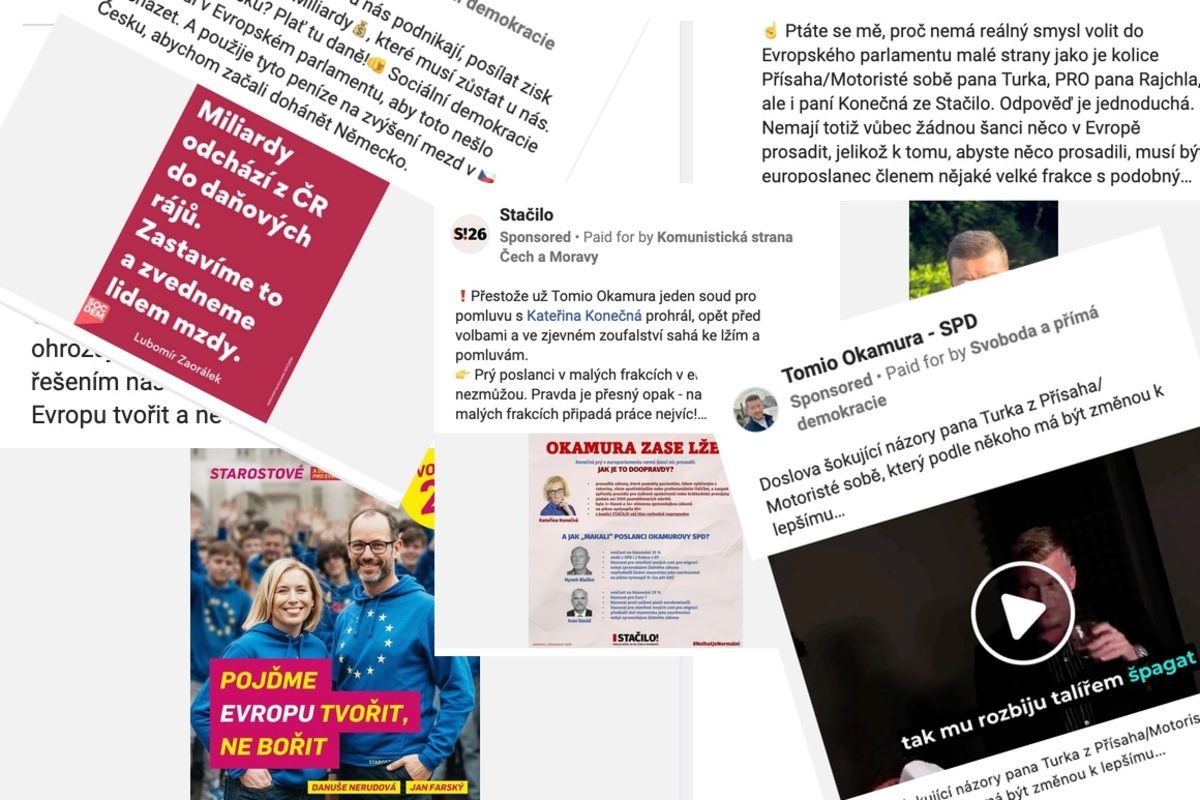 Evropské volby: Strany na Facebooku utrácejí za svou propagaci i kritiku konkurentů